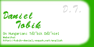 daniel tobik business card